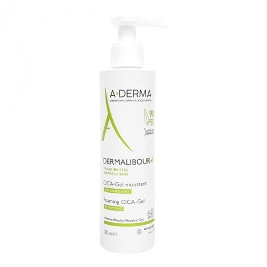 A-derma Dermalibour+cica-gel Moussant Assainissant 200ml