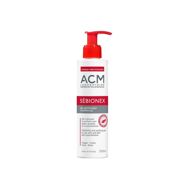 ACM Sébionex Gel Nettoyant 200ml