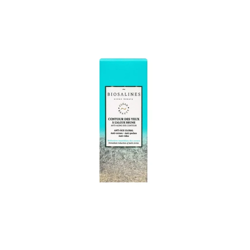BIOSALINES Contour Des Yeux Anti-âge Algue Brune 15ml