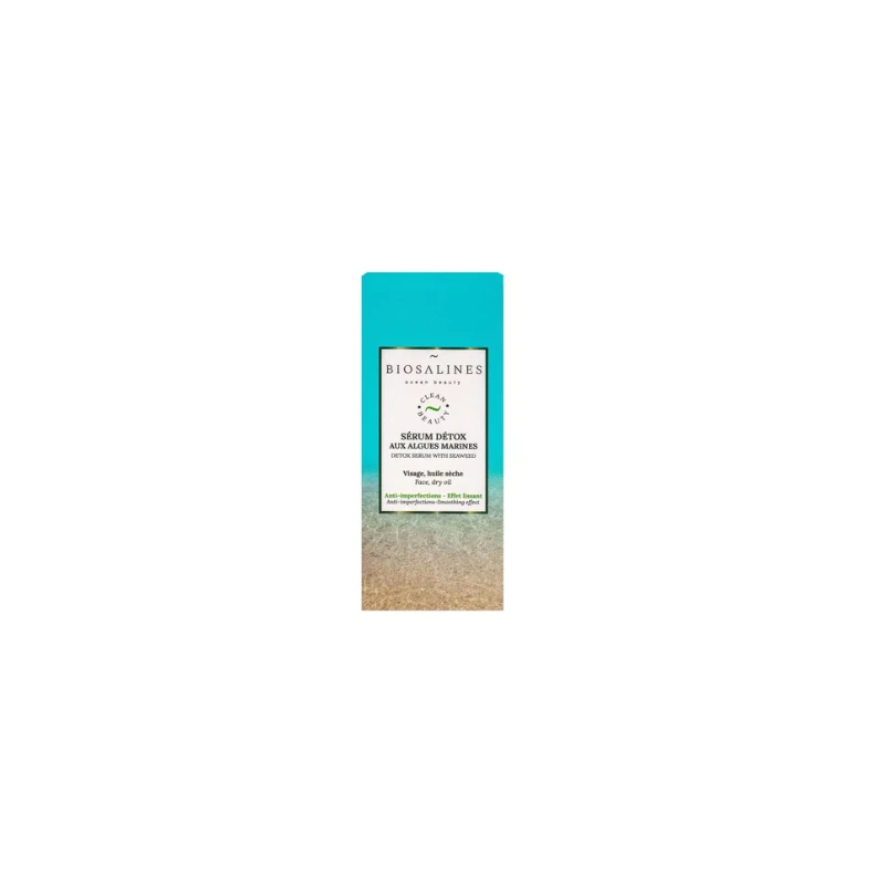 BIOSALINES Sérum Détox Anti-imperfections Aux Algues Marines 30ml