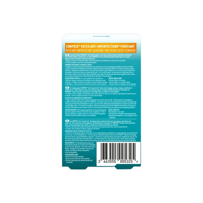 Compeed 7 Patchs Anti-imperfections 3 En 1 – Image 2