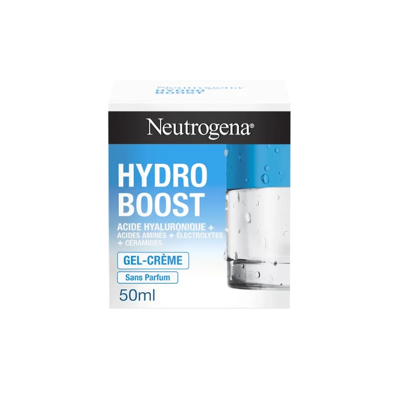 Neutrogena Hydro Boost Gel Crème Acide Hyaluronique Sans Parfum 50ml