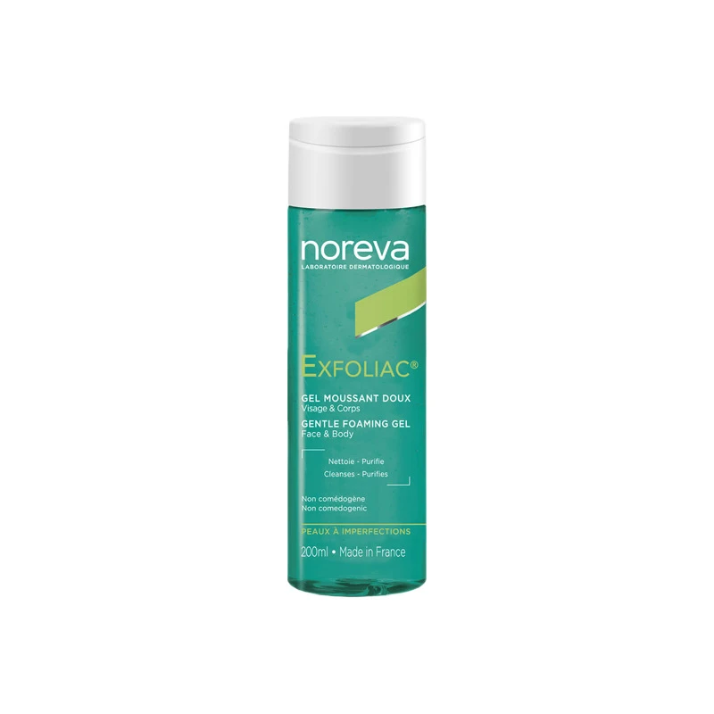 Noreva Exfoliac Gel Moussant Doux 200ml