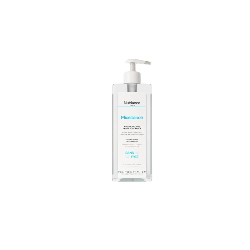 Nubiance Micelliance - Eau Micellaire Haute Tolérance, 500ml