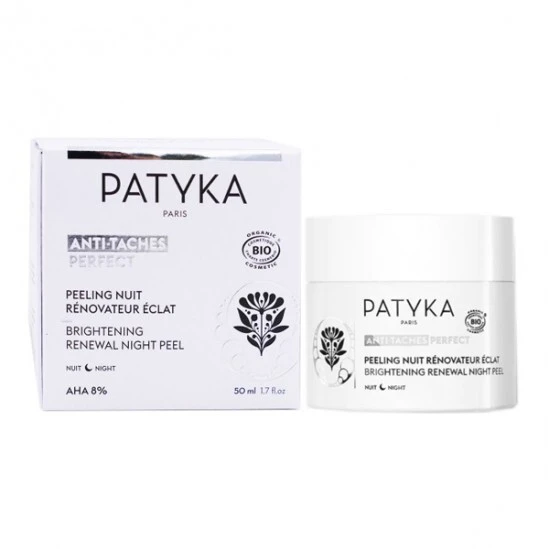 Patyka Anti-taches Peeling Nuit Rénovateur éclat 50ml