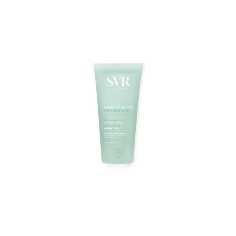 SVR Physiopure Gelée Moussante Soin Nettoyant Pureté Douceur 200ml