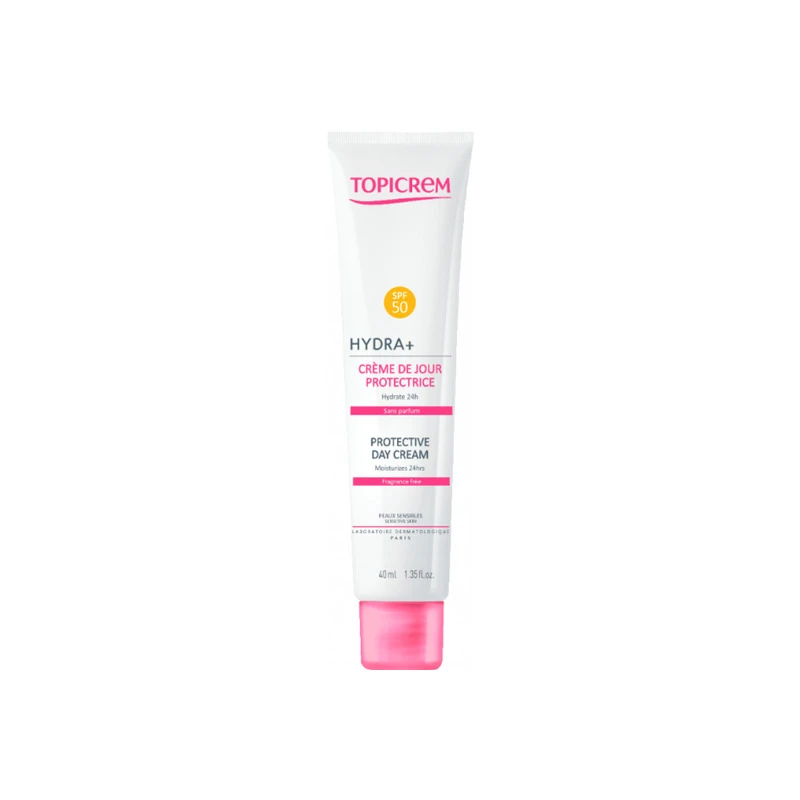 Topicrem Hydra+ Crème De Jour Protectrice SPF50 - 40ml