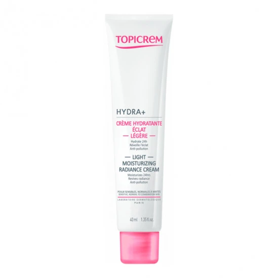 Topicrem Hydra+ Crème Hydratante éclat Légère 40ml