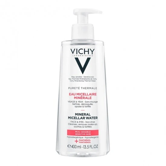 Vichy Pureté Thermale Eau Micellaire Minérale 400ml