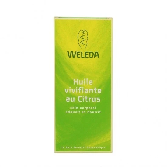 Weleda Huile Corporelle Vivifiante Au Citrus 100ML – Image 2