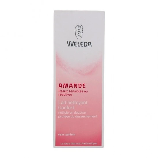 Weleda Lait Nettoyant Confort à L'amande 75ml – Image 2